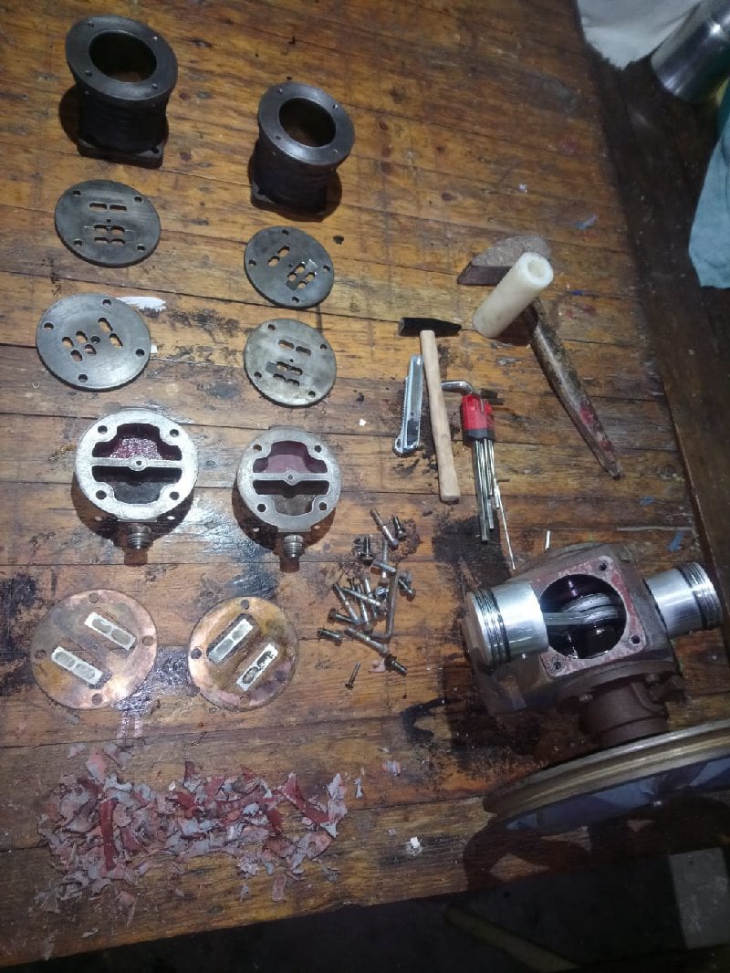 200 Lt Pistonlu Kompresör Revizyonu | Tel: 0(546) 452 27 46 Kompresör Tamir Bakım Servisi Pendik Tuzla AY Makina Otomasyon