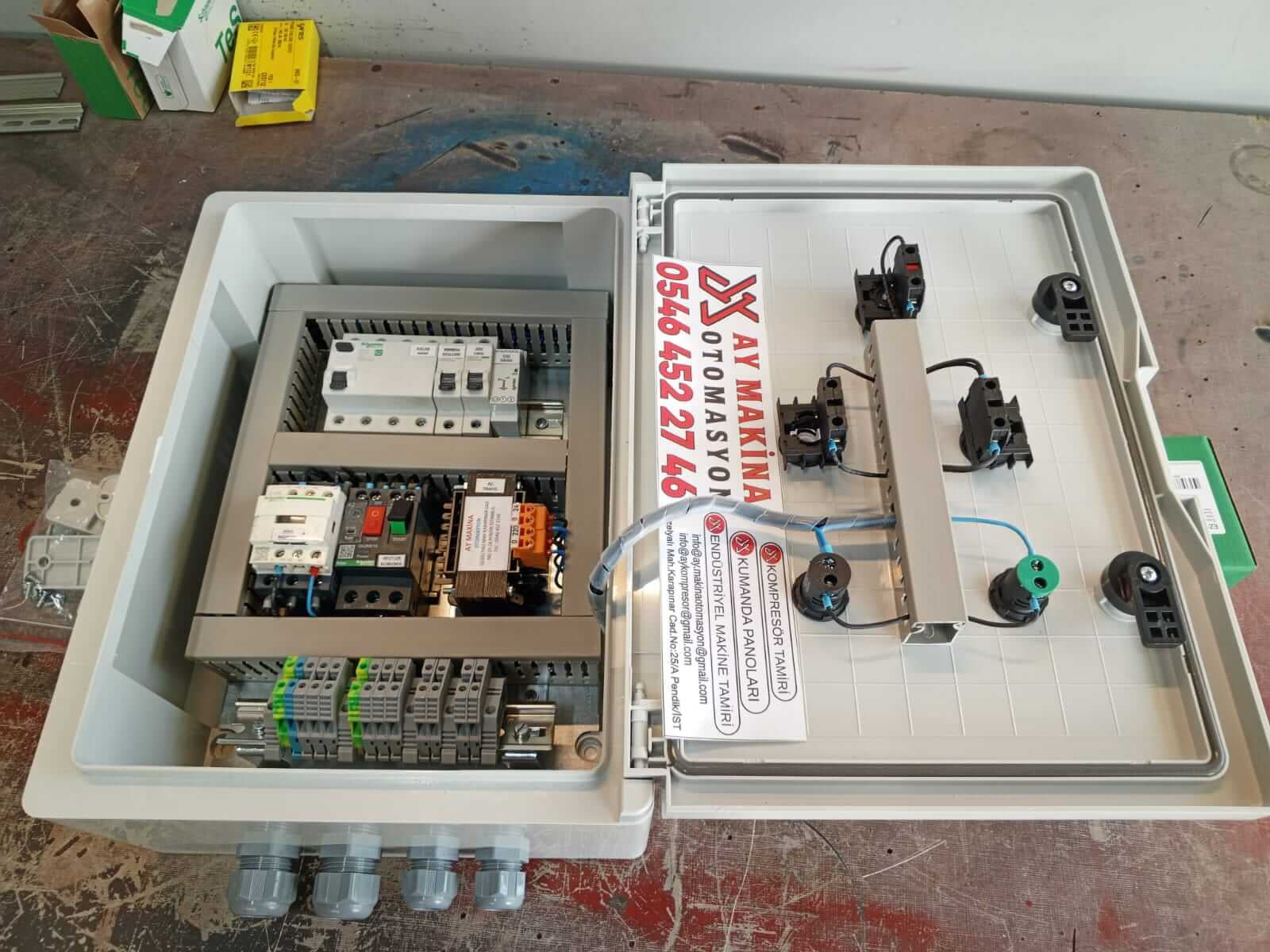 Hidrolik Pres Panosu Tesisatı | Tel: 0(546) 452 27 46 Kompresör Tamir Bakım Servisi Pendik Tuzla AY Makina Otomasyon