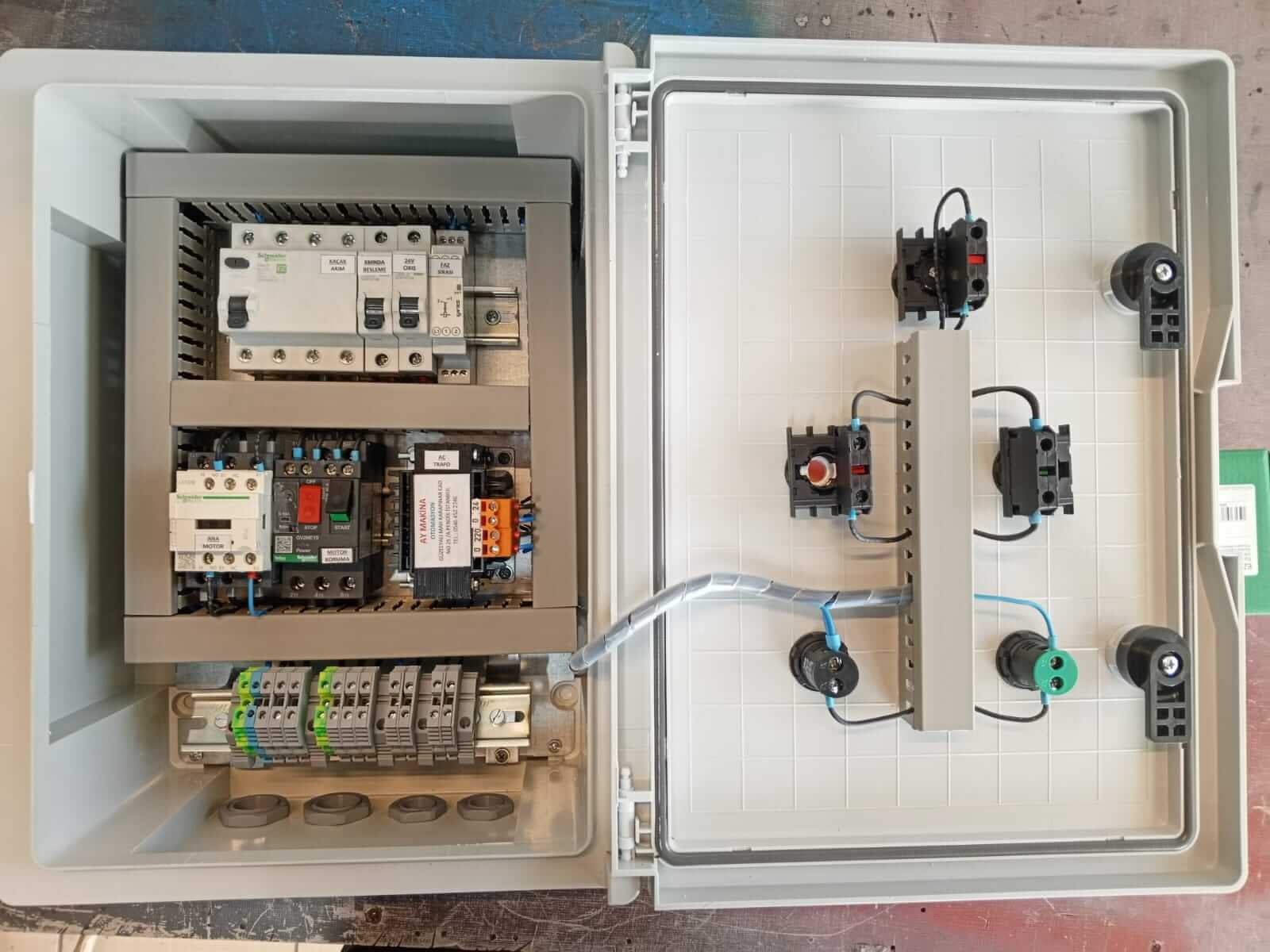 Hidrolik Pres Panosu Tesisatı | Tel: 0(546) 452 27 46 Kompresör Tamir Bakım Servisi Pendik Tuzla AY Makina Otomasyon